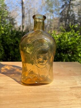 Vintage Antique Lincoln Glass Bottle